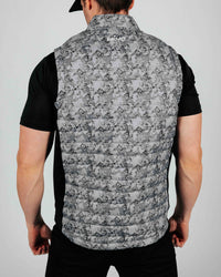 Marble Puff Vest
