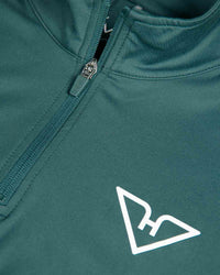 Forest Green HyFlyers Quarter Zip Vest
