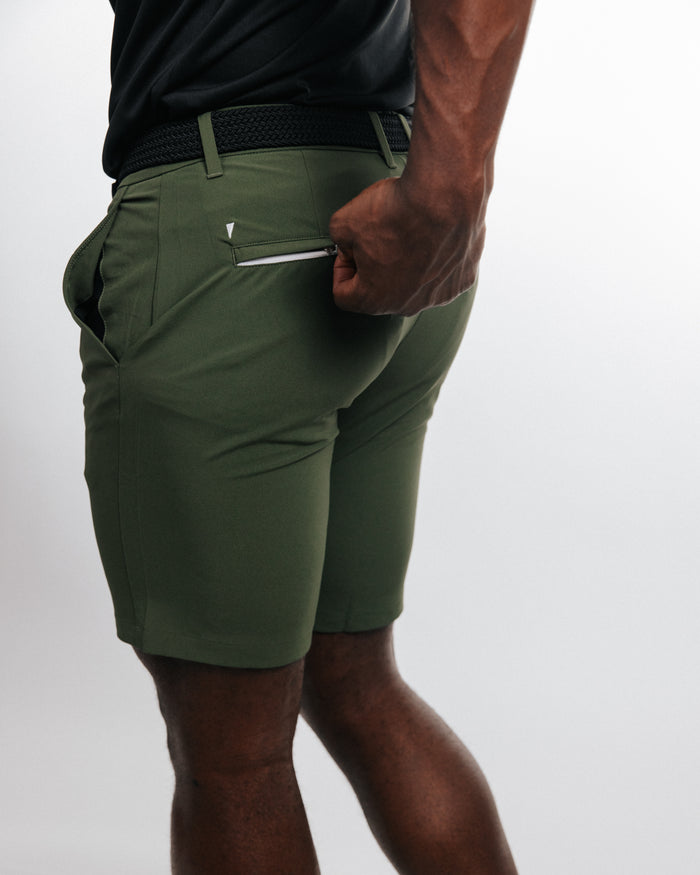 Primo Olive Shorts - 7", 9", 11"