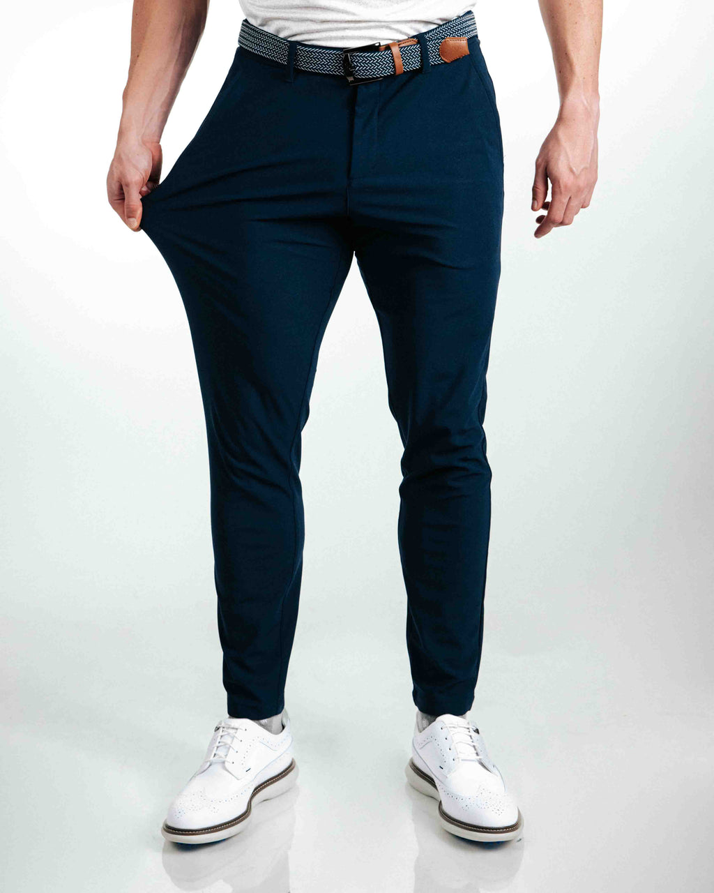 Primo Navy Traditional Pants Primo Golf Apparel