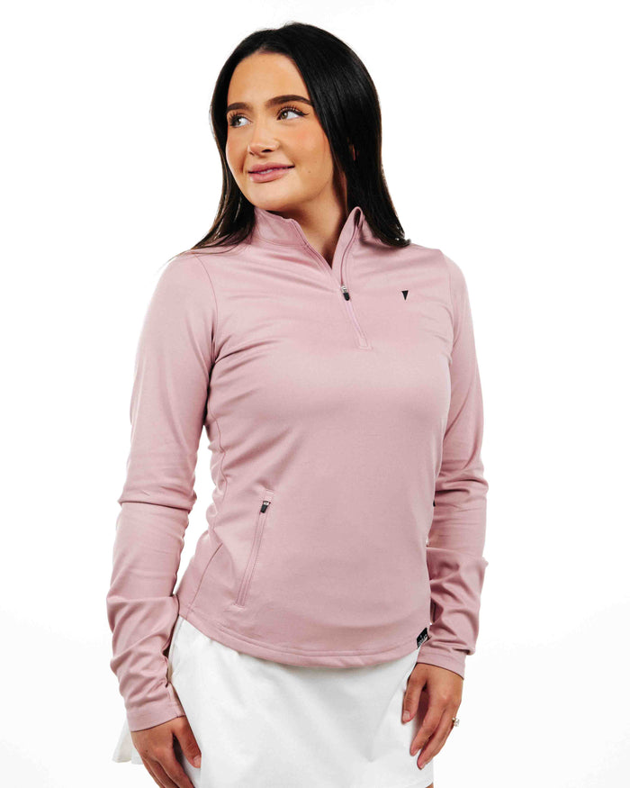 Women's Rose Quarterzip