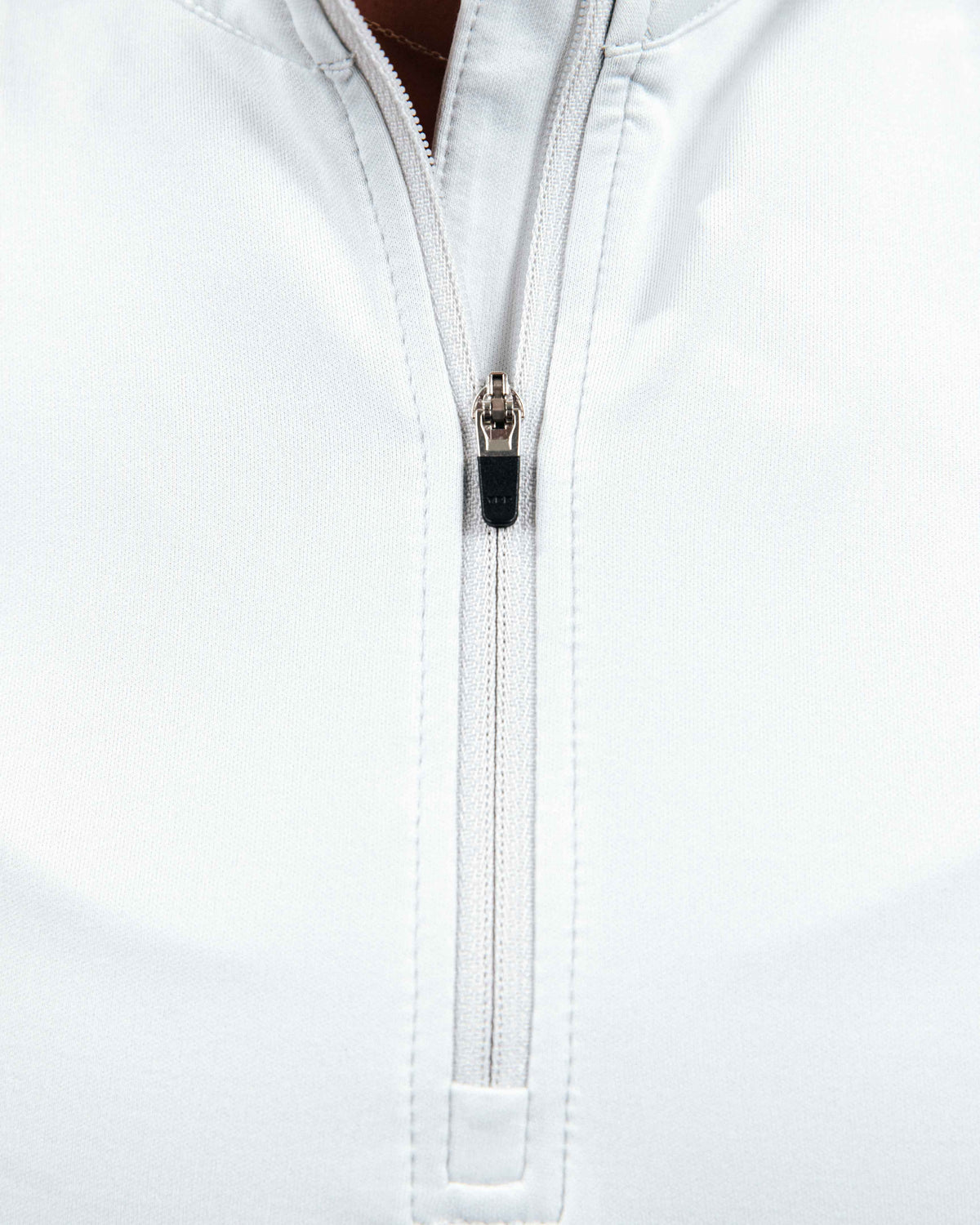 Women's Light Gray Quarterzip