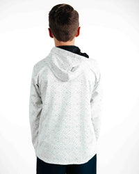 Primo Youth Hoodie - Speckled White