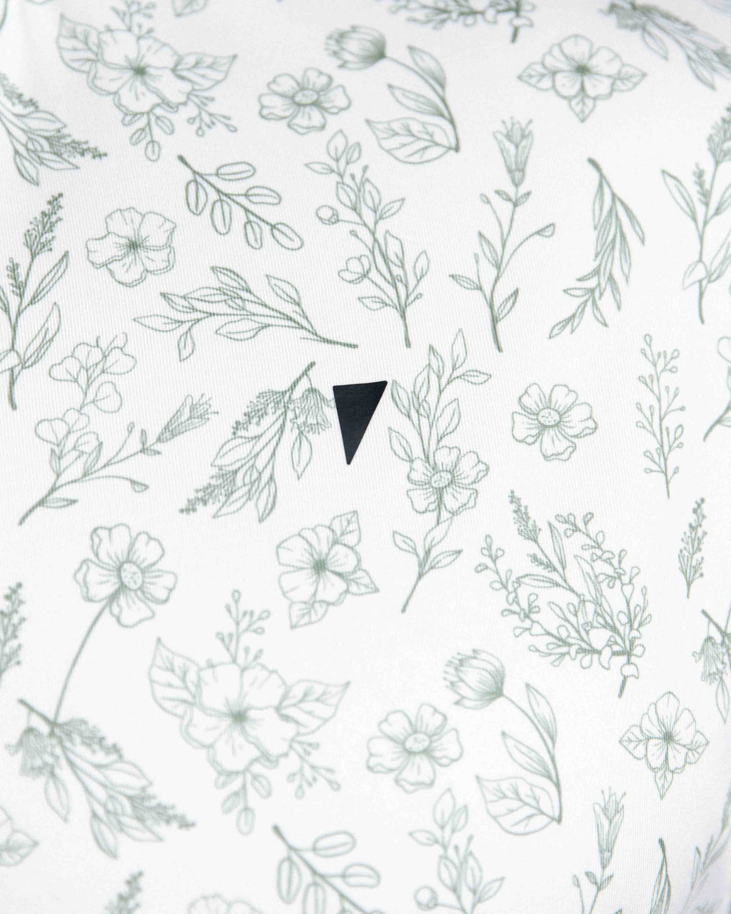 Primo Blade Collar Polo Sage Floral Primo Golf Apparel