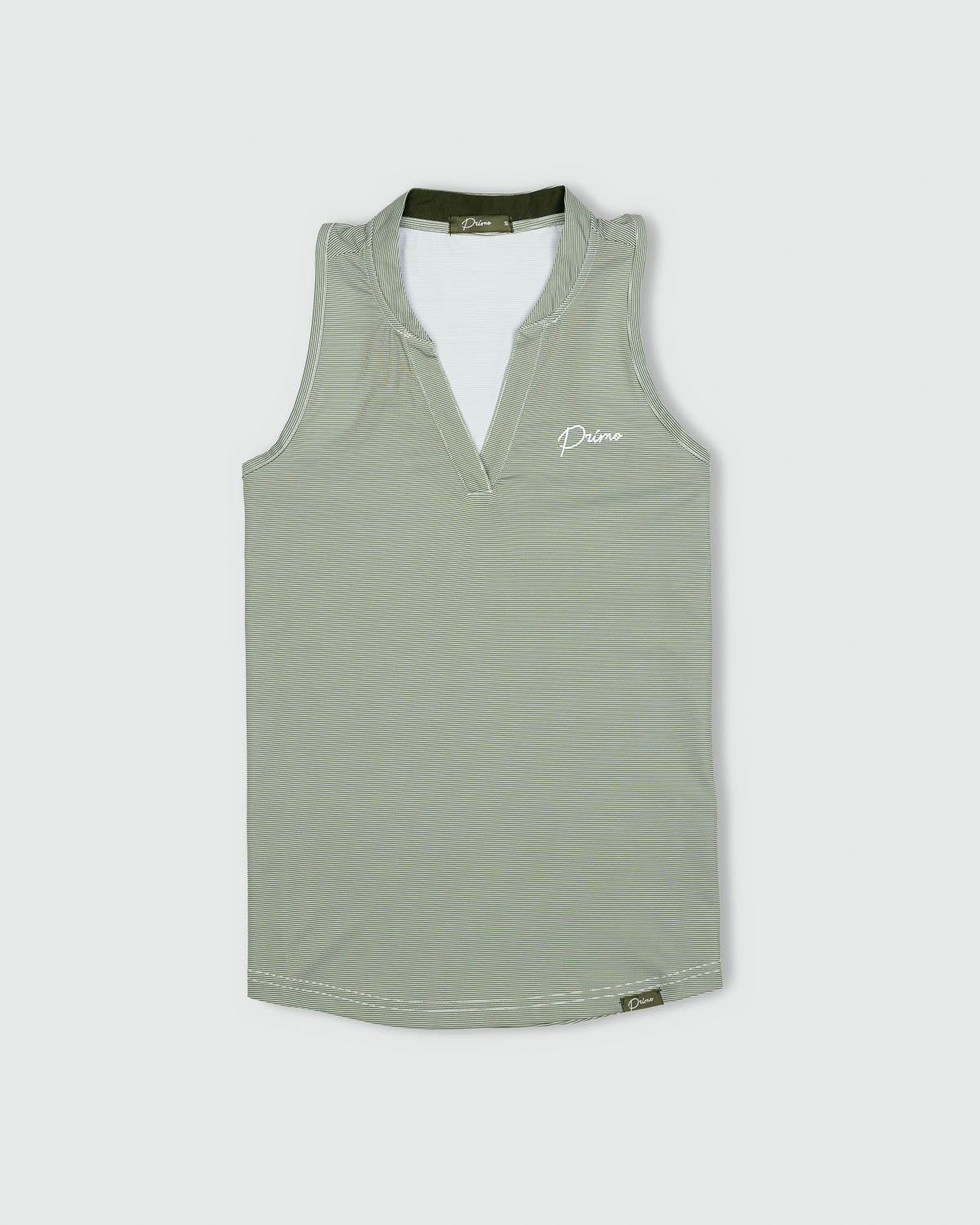 Women's Spruce Sleeveless Blade Collar Polo – Primo Golf Apparel