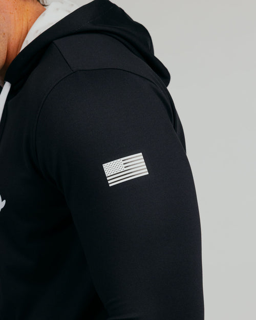 American Black Hoodie