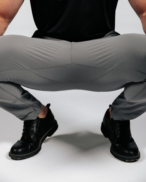 Ash Gray Traditional Pants