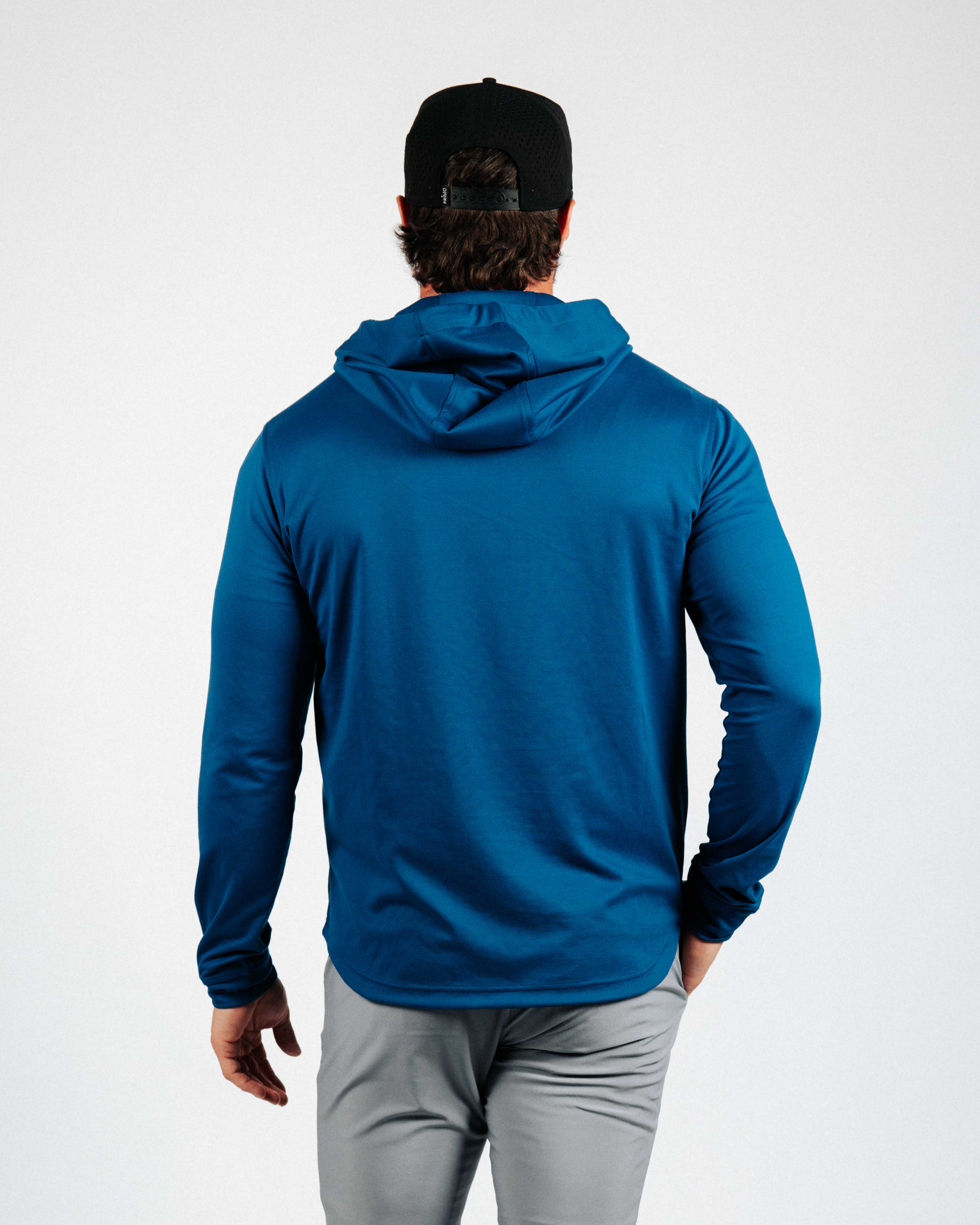 Big blue hoodie online