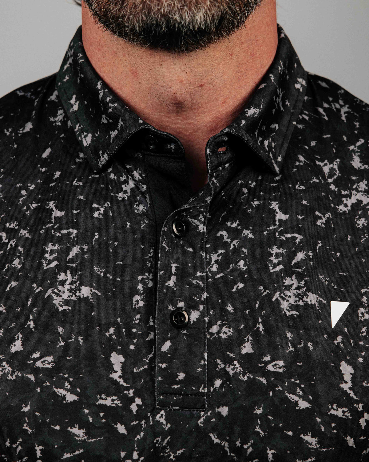 Black Camo Classic Polo