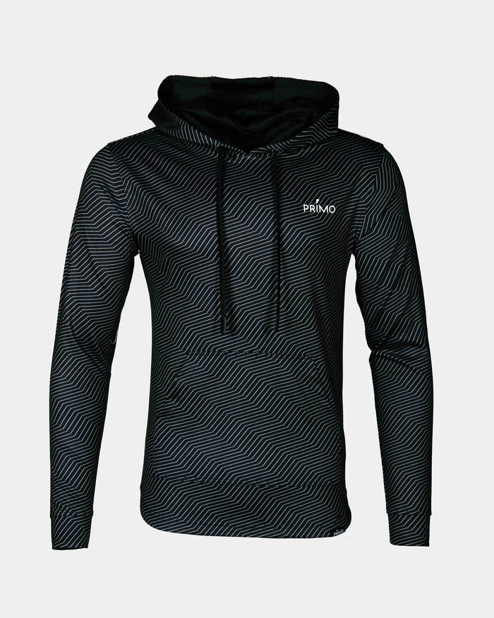 Black Chevron Golf Hoodie