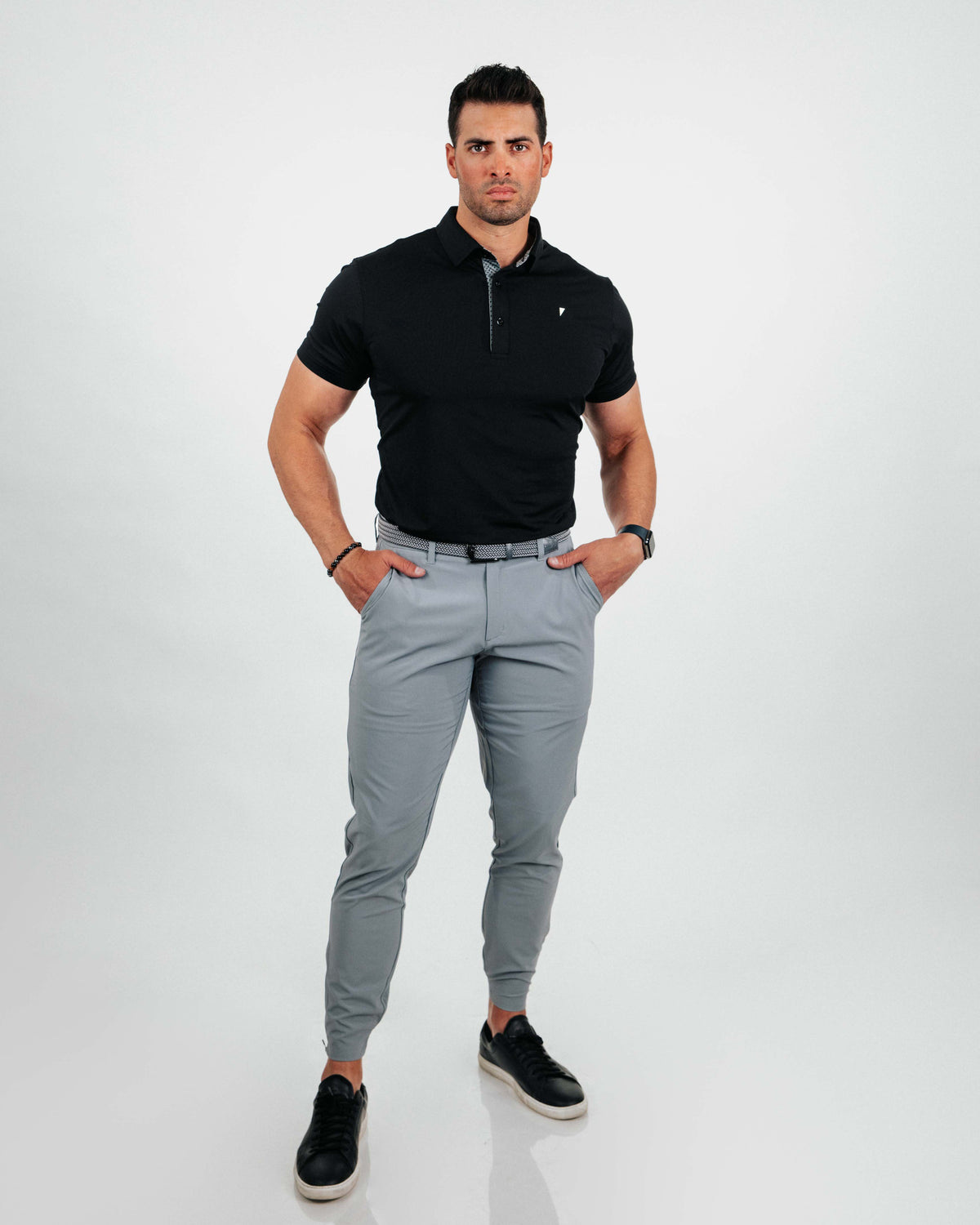 golf shirt with dress pants The Don Golf Polo