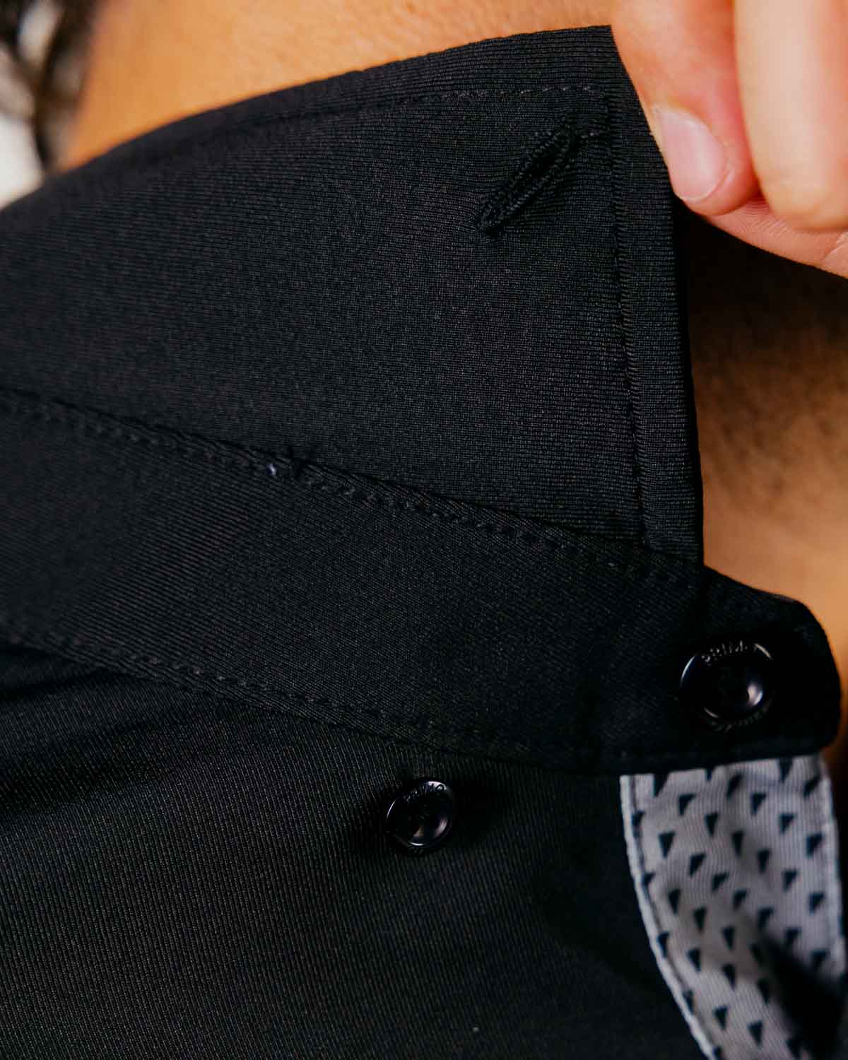 Black Cursive Classic Polo – Primo Golf Apparel