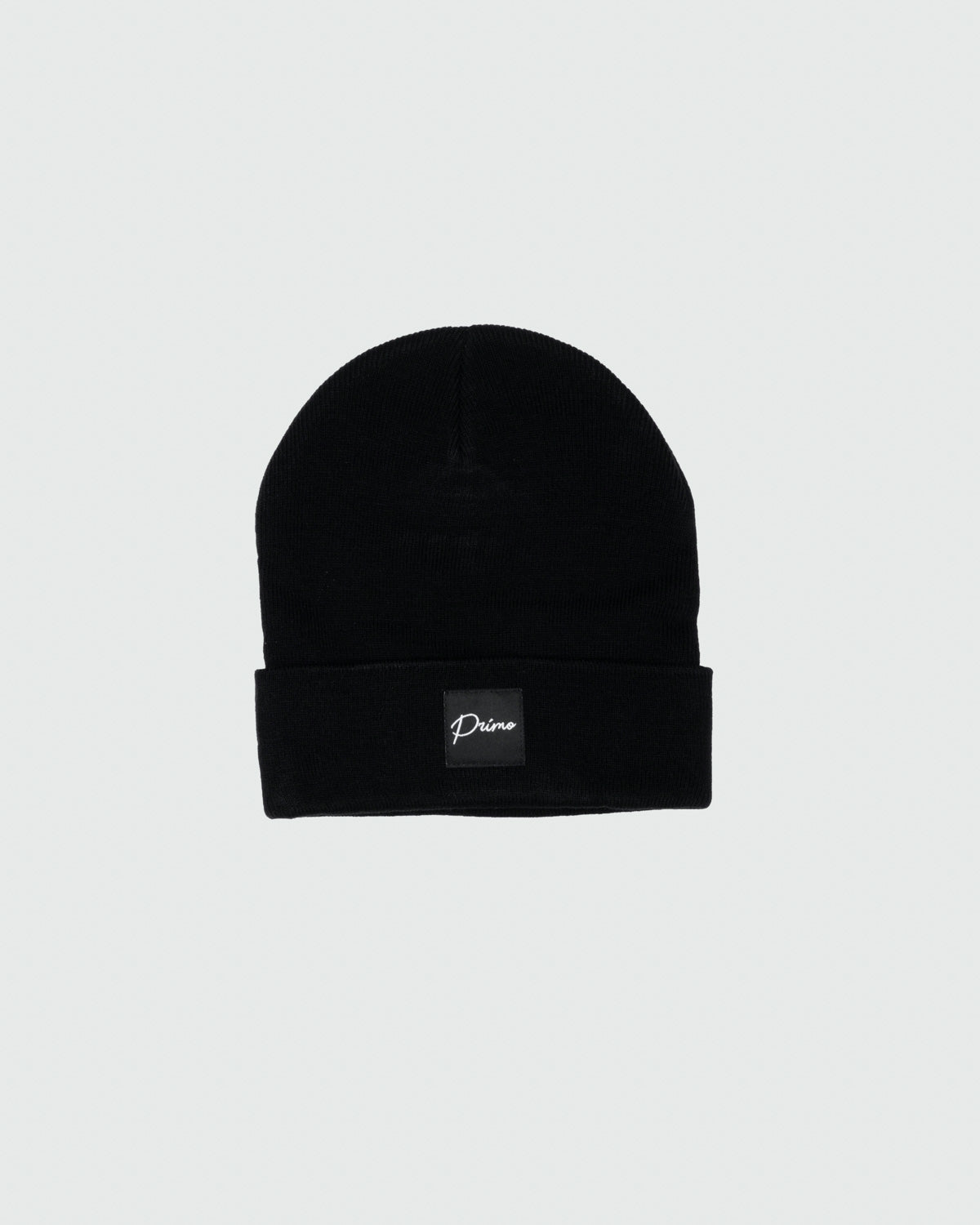 Black Cursive Beanie