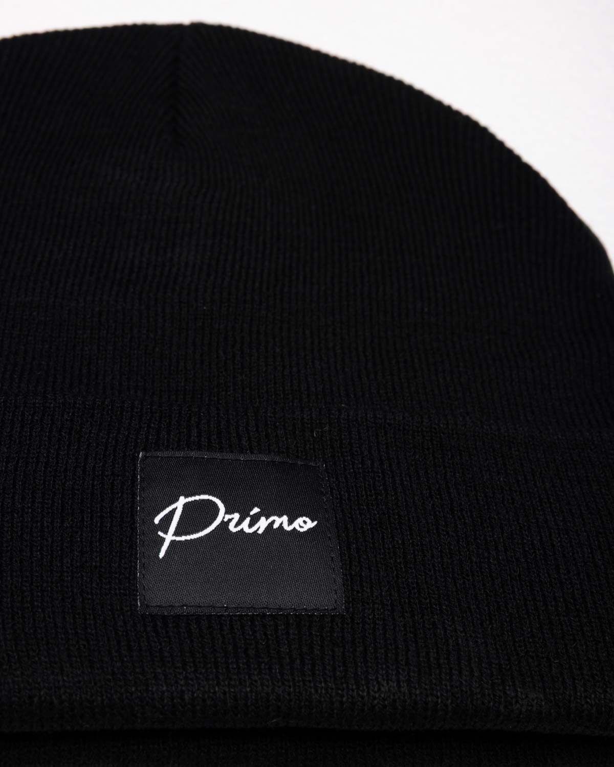 Black Cursive Beanie