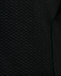 Black Waffle Hoodie