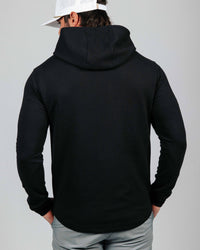 Black GH Waffle Hoodie