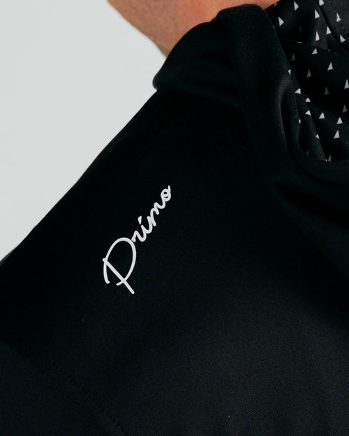 Black Cursive Golf Hoodie