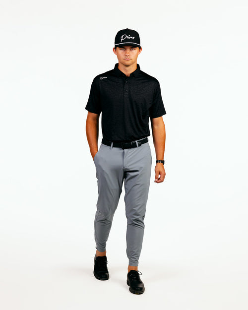 Black Luxe Classic Polo