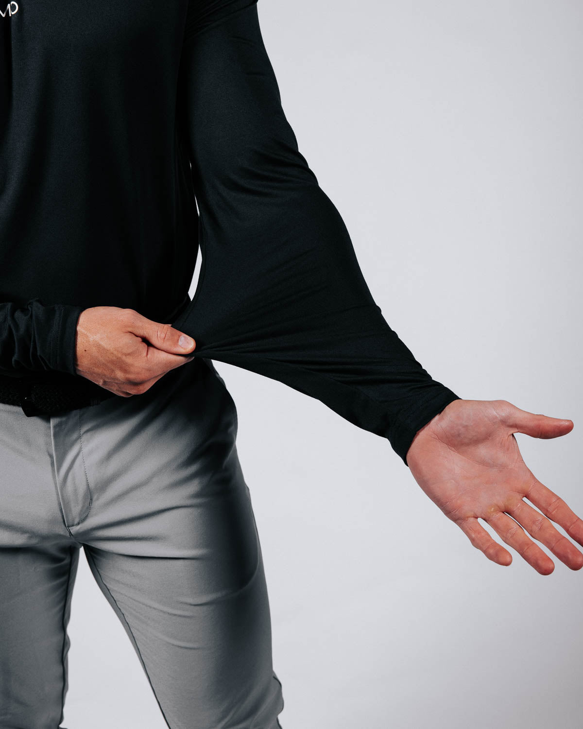 Black Mock Neck Long Sleeve – Primo Golf Apparel