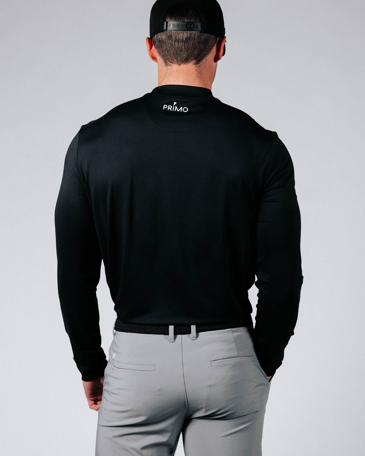 Black Mock Neck Long Sleeve – Primo Golf Apparel