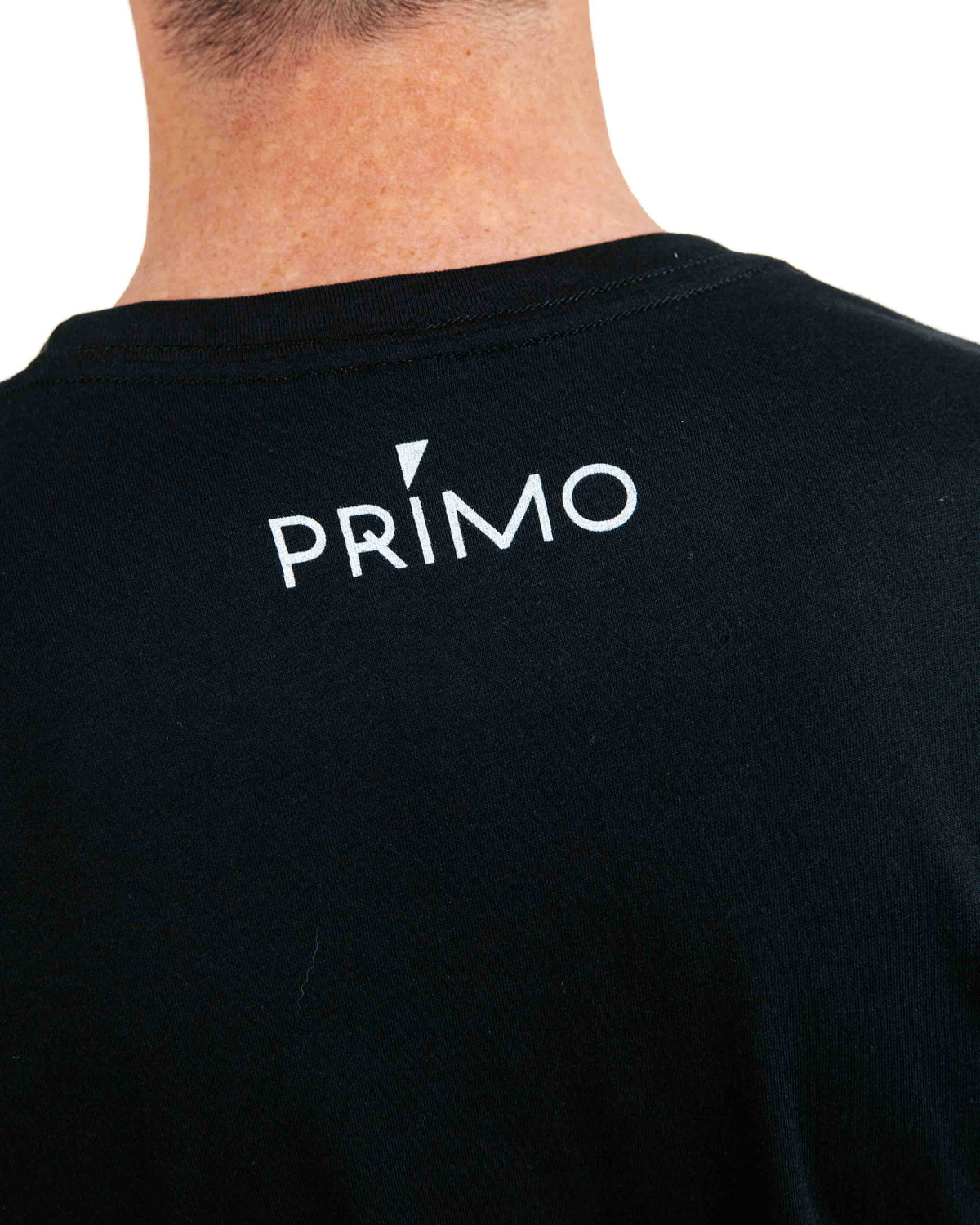 Primo Wordmark Logo Tee - Black