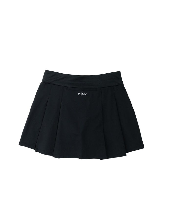 Women's Black Ruffle Skirt