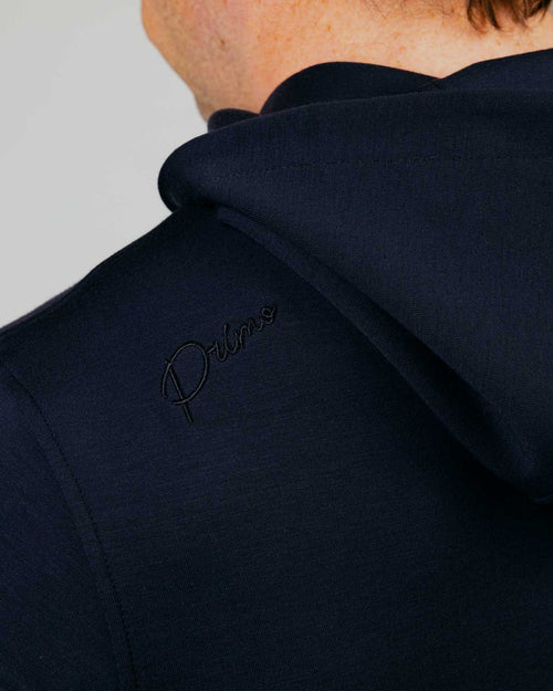 Black Short Sleeve Recovery Hoodie