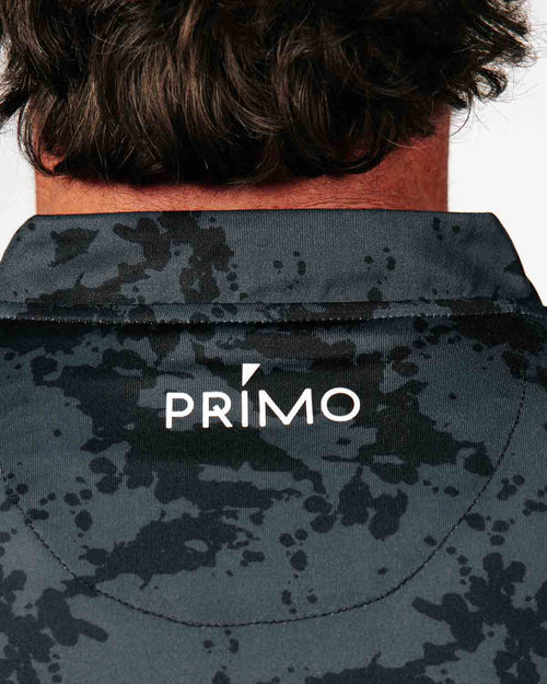 Black Splatter Blade Polo