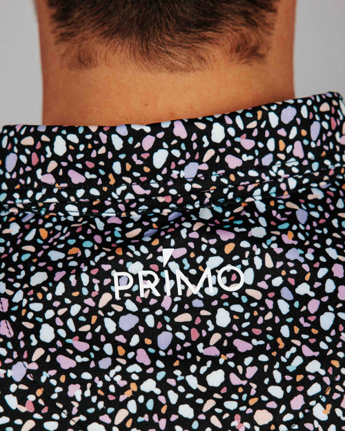 Black Stained Glass Classic Polo