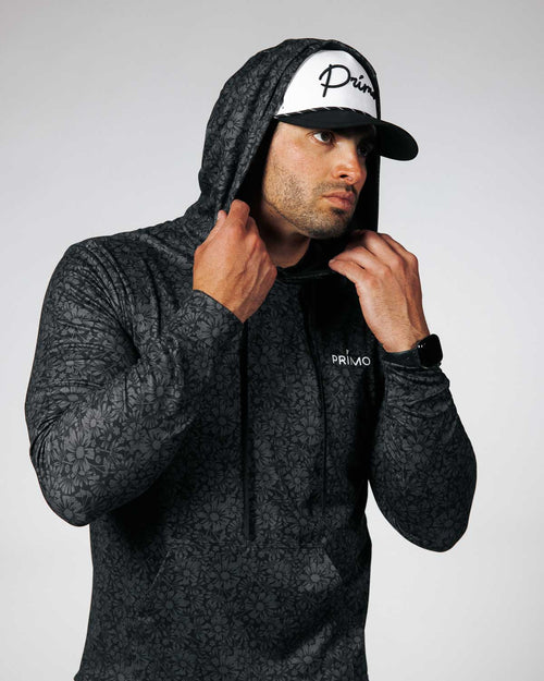 Black Sunflower Golf Hoodie