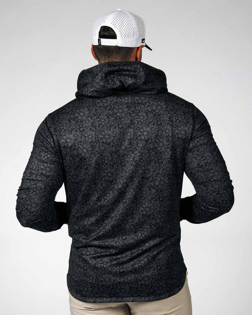 Black Sunflower Golf Hoodie