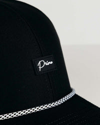 Black Tour Essential 6 Panel Hat