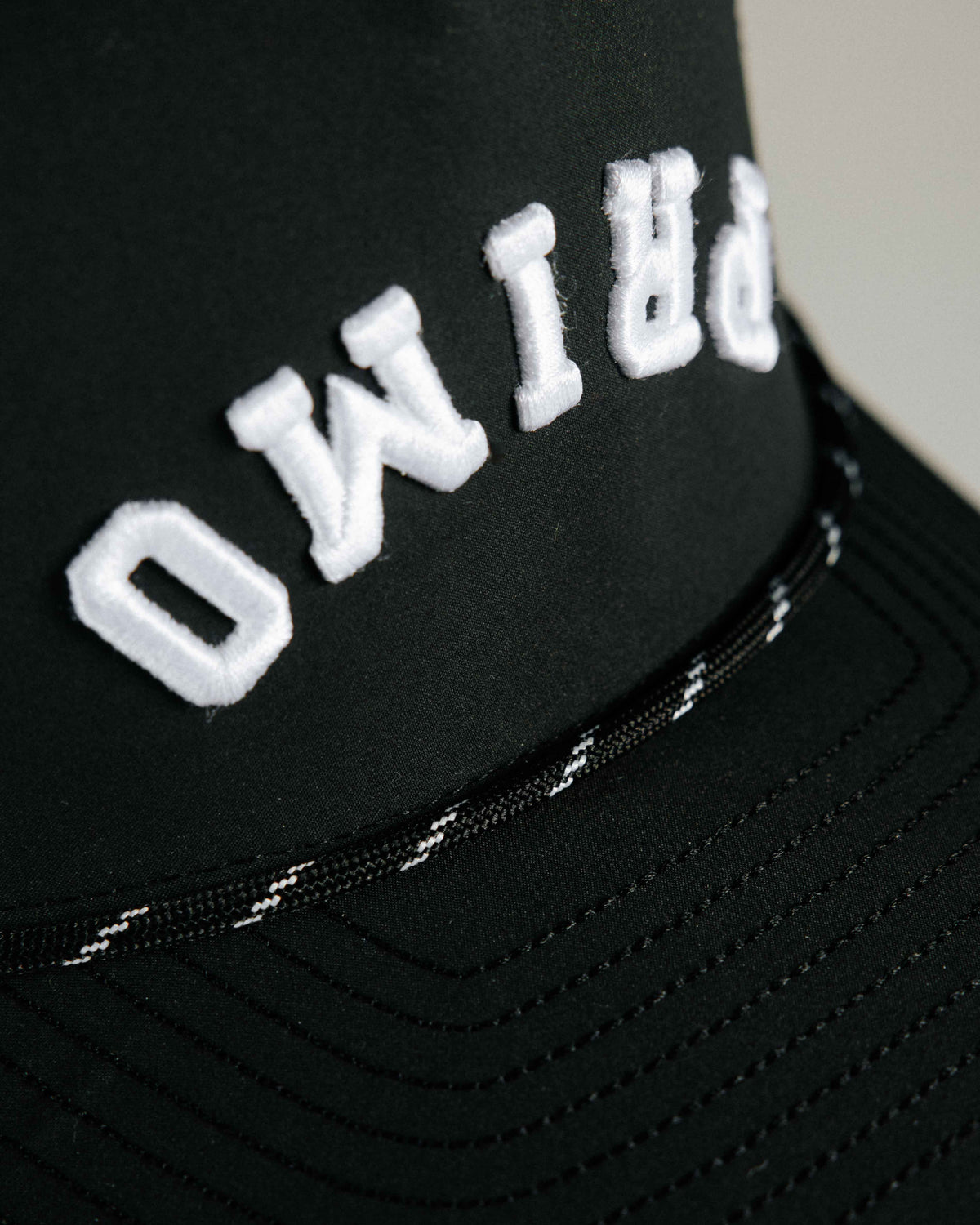 Black Upside Down Hat