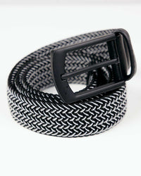 Black Winslow Pro Braided Belt