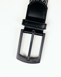 Black Winslow Pro Braided Belt