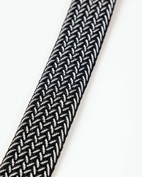 Black Winslow Pro Braided Belt