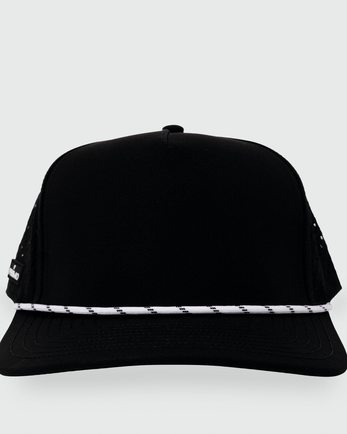 Black Blank Hat w/ Rope