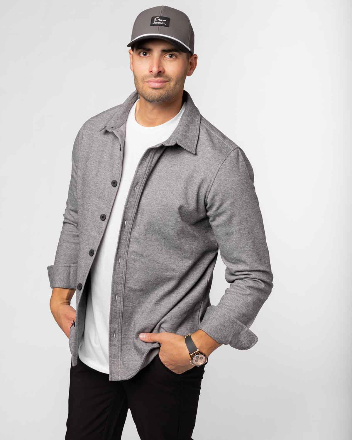 Men’s Button Up Shirt - Black
