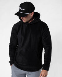 Men’s Polar Fleece Hoodie - Black