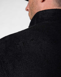 Black Polar Fleece Q Zip