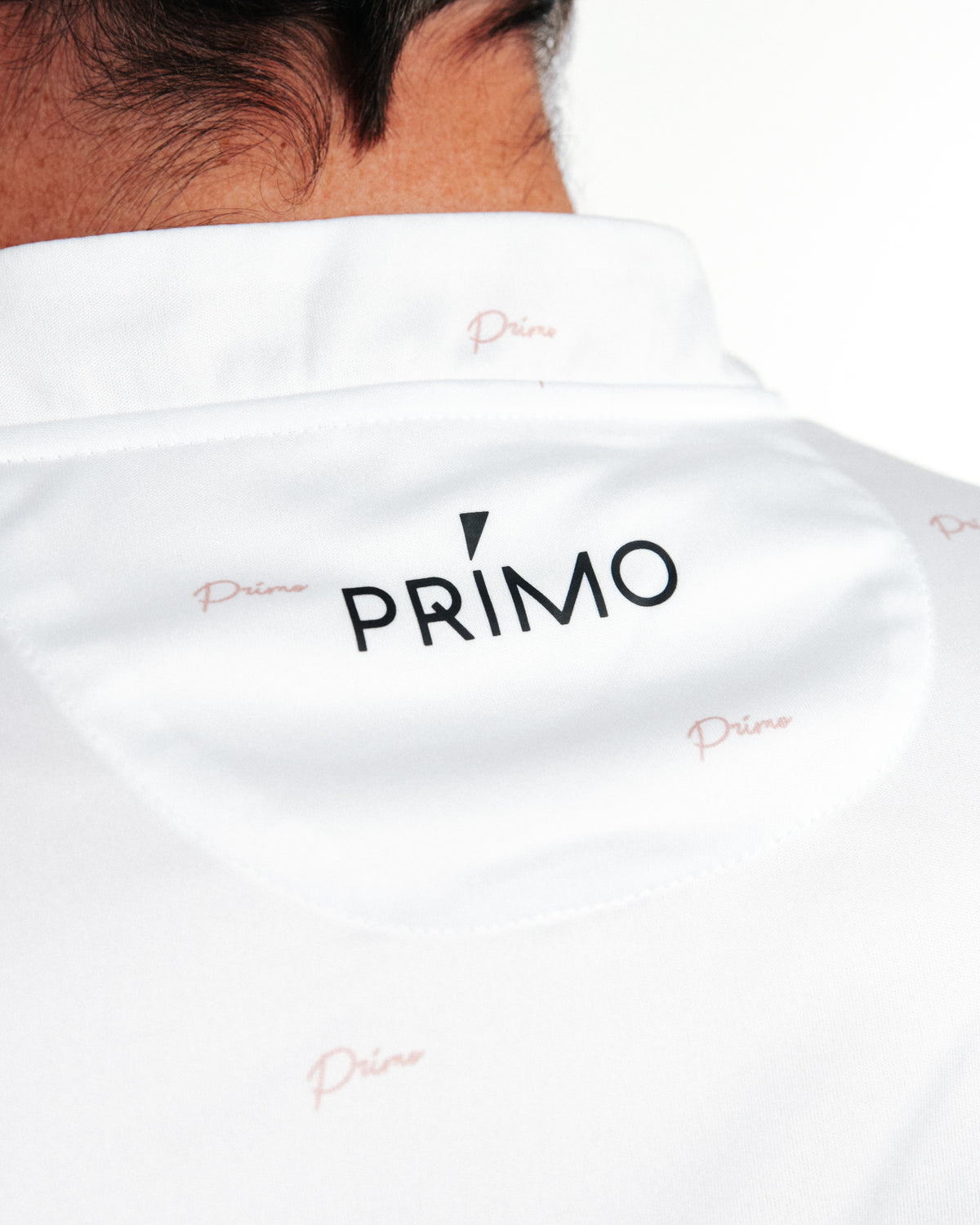 Primo Blade Collar Polo - Primo Repeat White