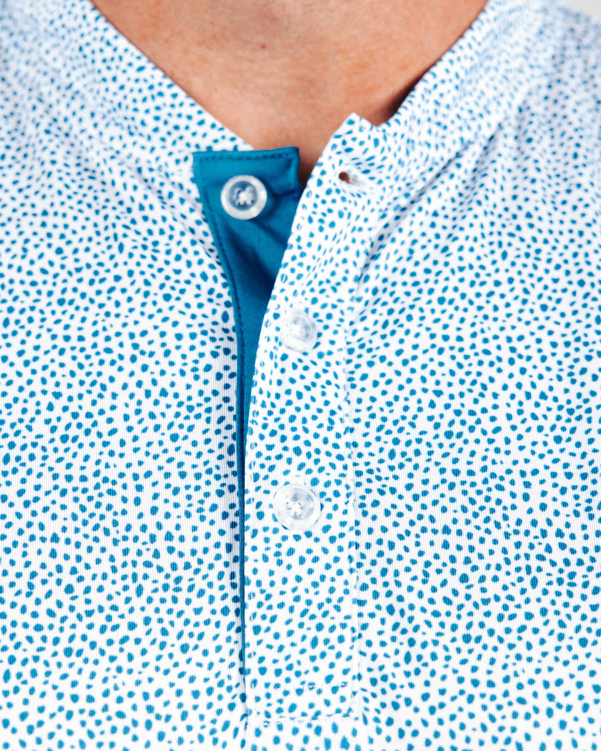 Blue Pebble Blade Polo