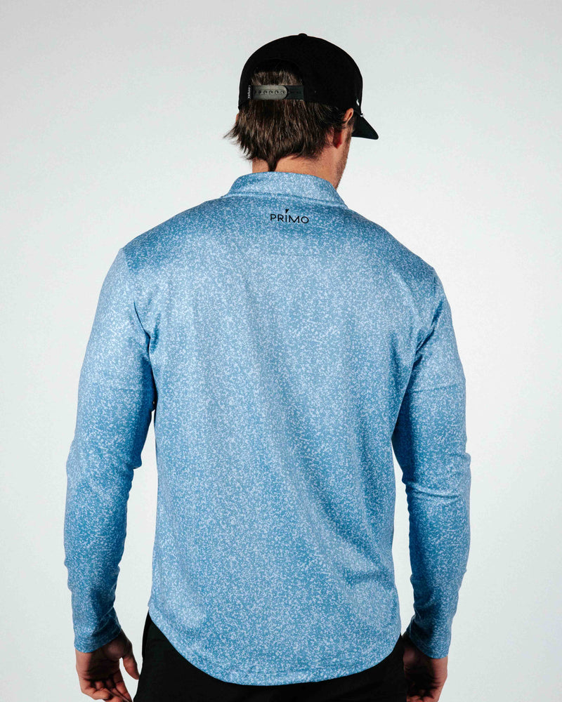 Blue Static Blade Quarter Zip