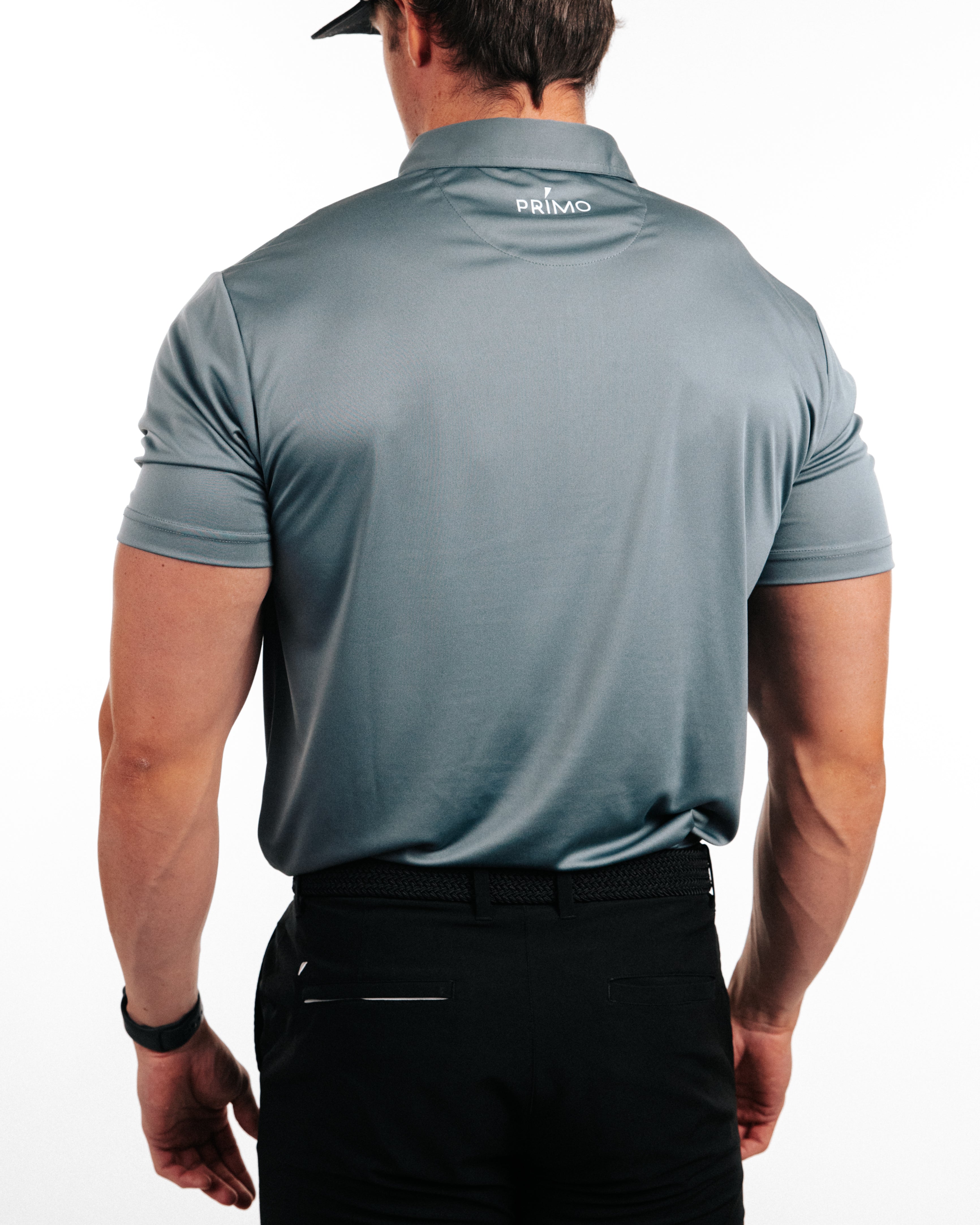 Gray Classic Polo – Primo Golf Apparel