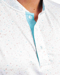 Blade Collar Polo - Cotton Candy close up of collar