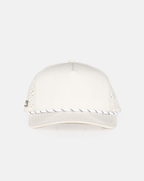 Beige Blank Hat w/Rope