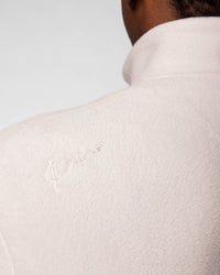 Light Khaki Polar Fleece Q Zip