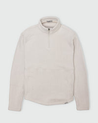 Light Khaki Polar Fleece Q Zip