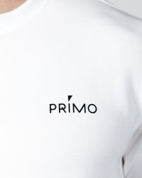 Men's White Golf Crew Neck