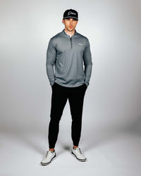 Dark Gray Blade Quarter Zip